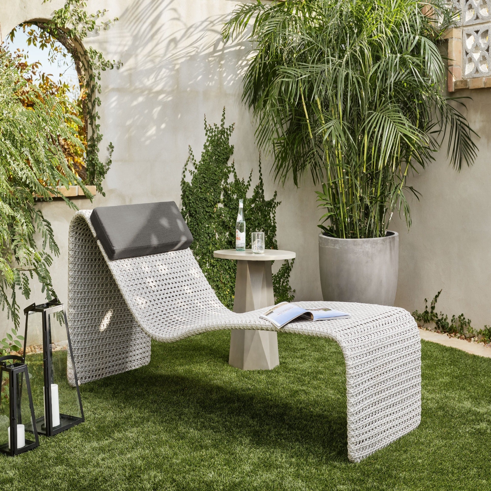 Bowman Outdoor End Table - StyleMeGHD - Modern Home Decor