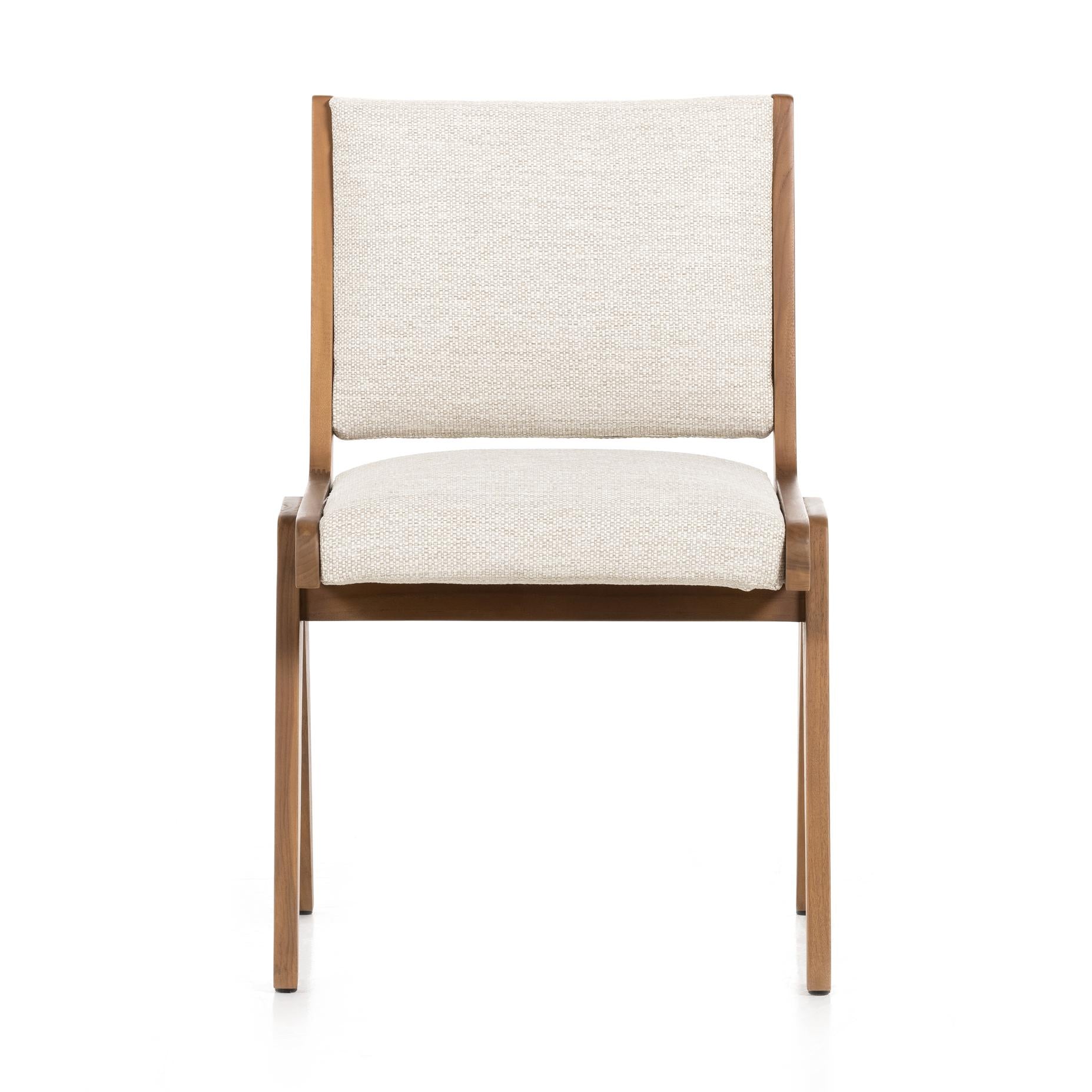 Colima Outdoor Dining Chair-Natural Teak - StyleMeGHD