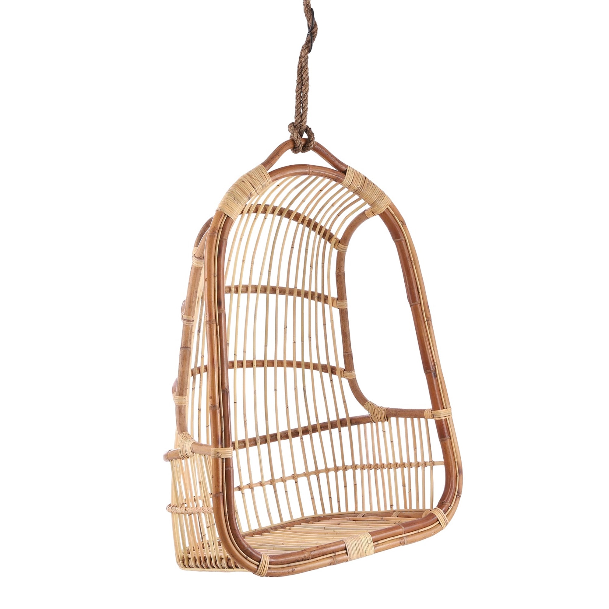 Xevera Hanging Chair - Sturdy Rope- ST - Brown - StyleMeGHD - 
