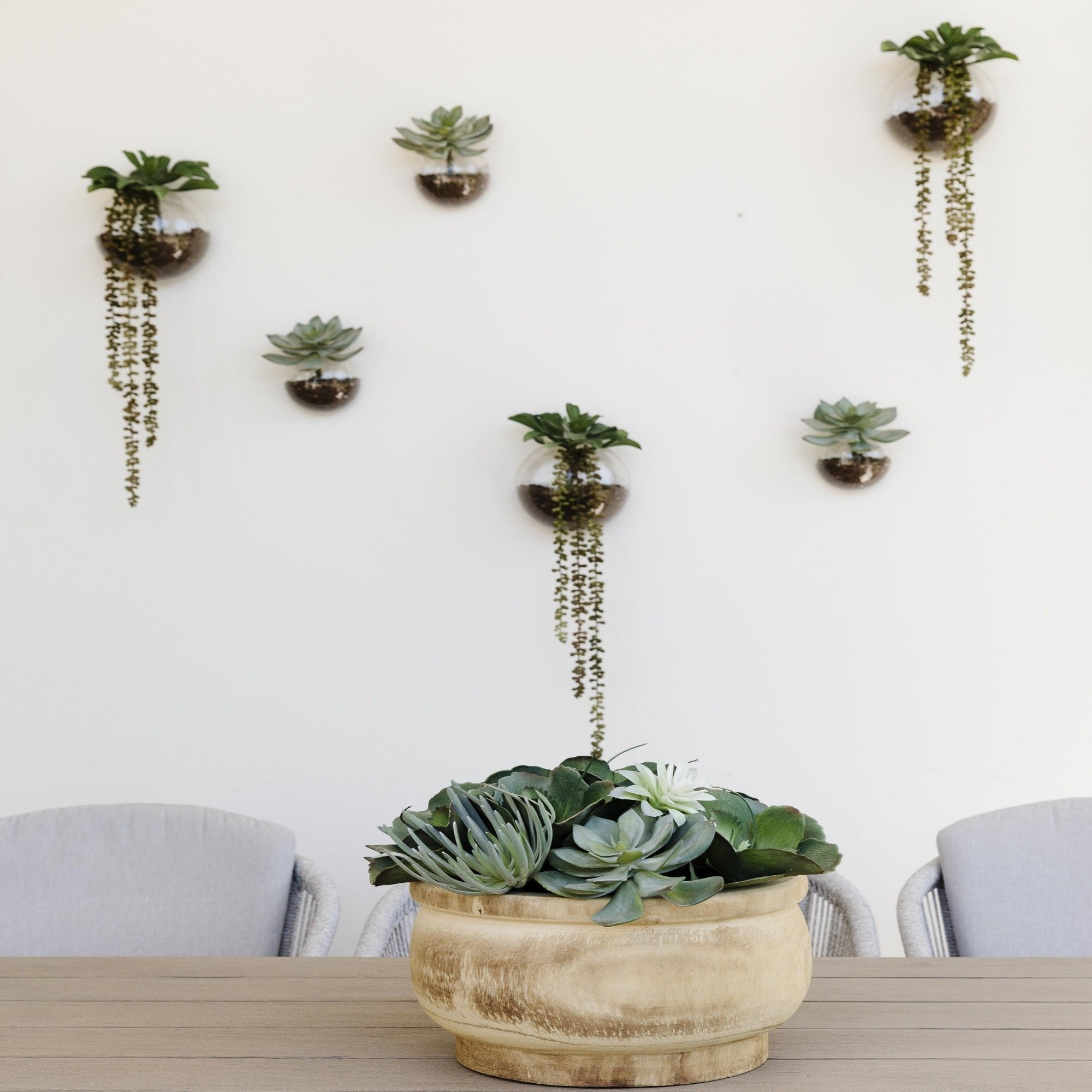 Faux Ghost Succulent - StyleMeGHD - Earthy Home Decor