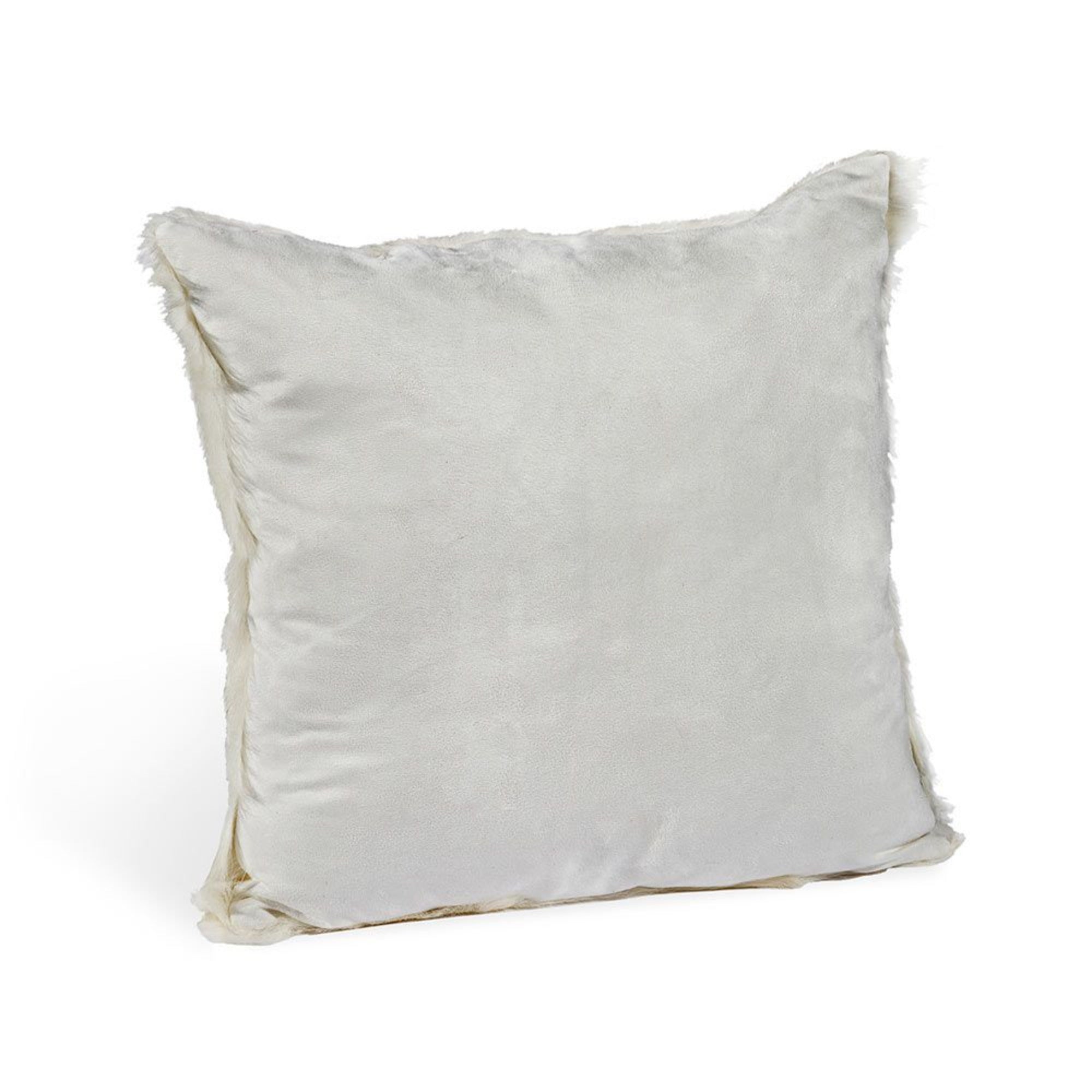 Goat Skin Square Pillow - StyleMeGHD - Boho Bedroom Decor