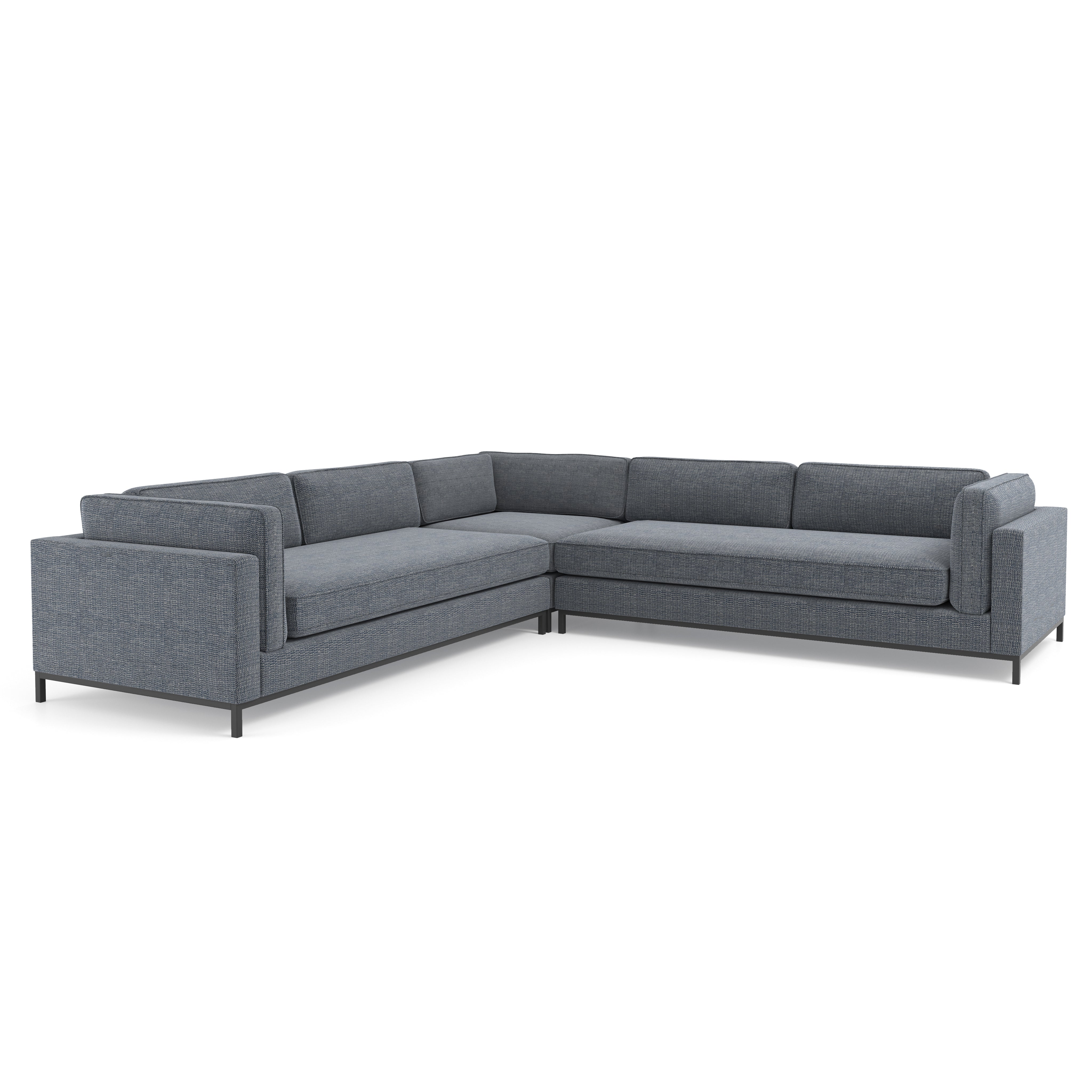 Grammercy 3-Piece Sectional- StyleMeGHD - Modern Sectional Sofa