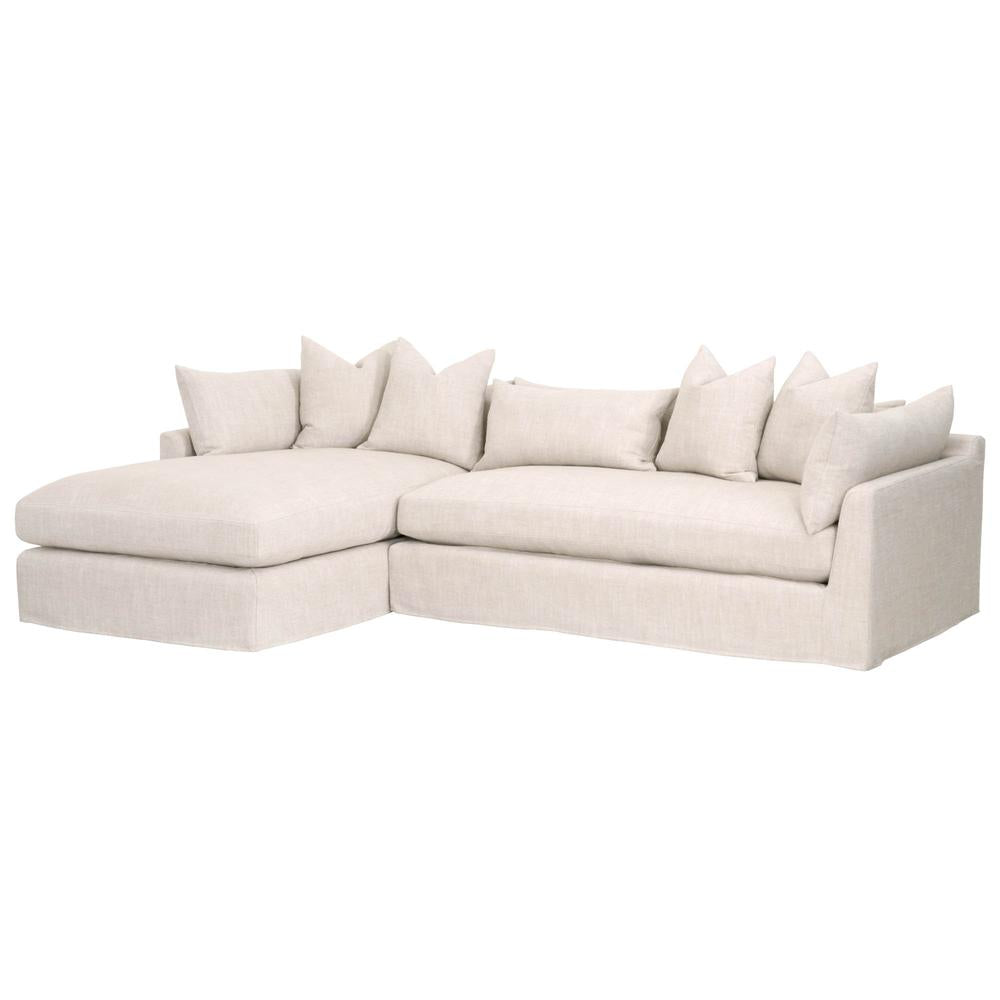 Haven Lounge Slipcover Lf Sectional 110"- StyleMeGHD - Modern Sectional Sofa