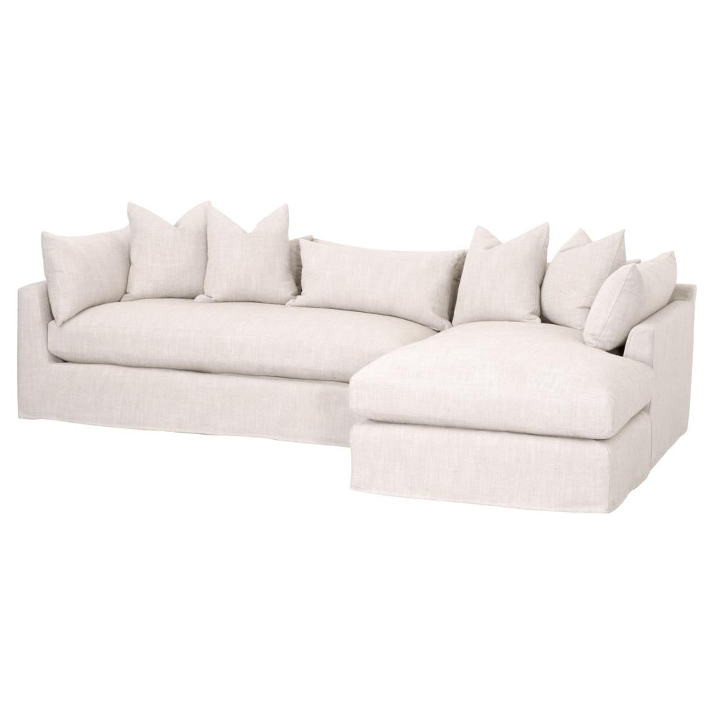 Haven Lounge Slipcover Rf Sectional 110"- StyleMeGHD - Modern Sectional Sofa