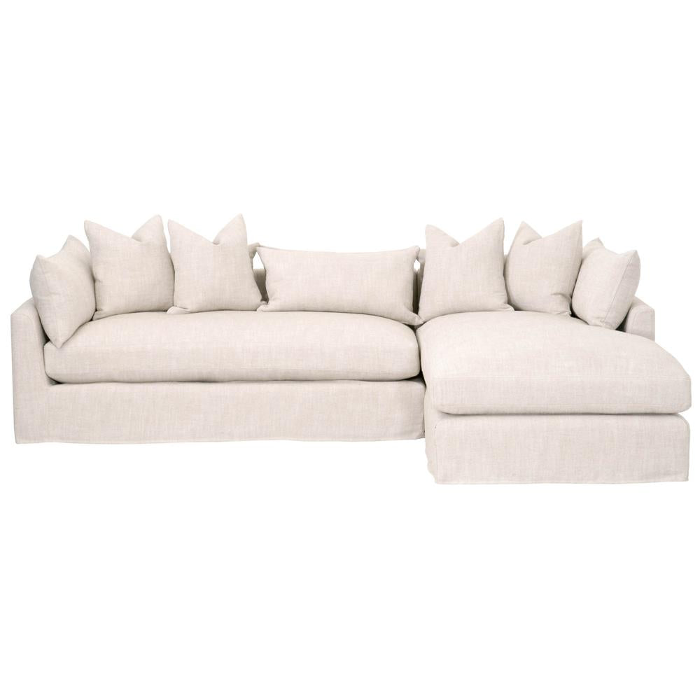 Haven Lounge Slipcover Rf Sectional 110"- StyleMeGHD - Modern Sectional Sofa