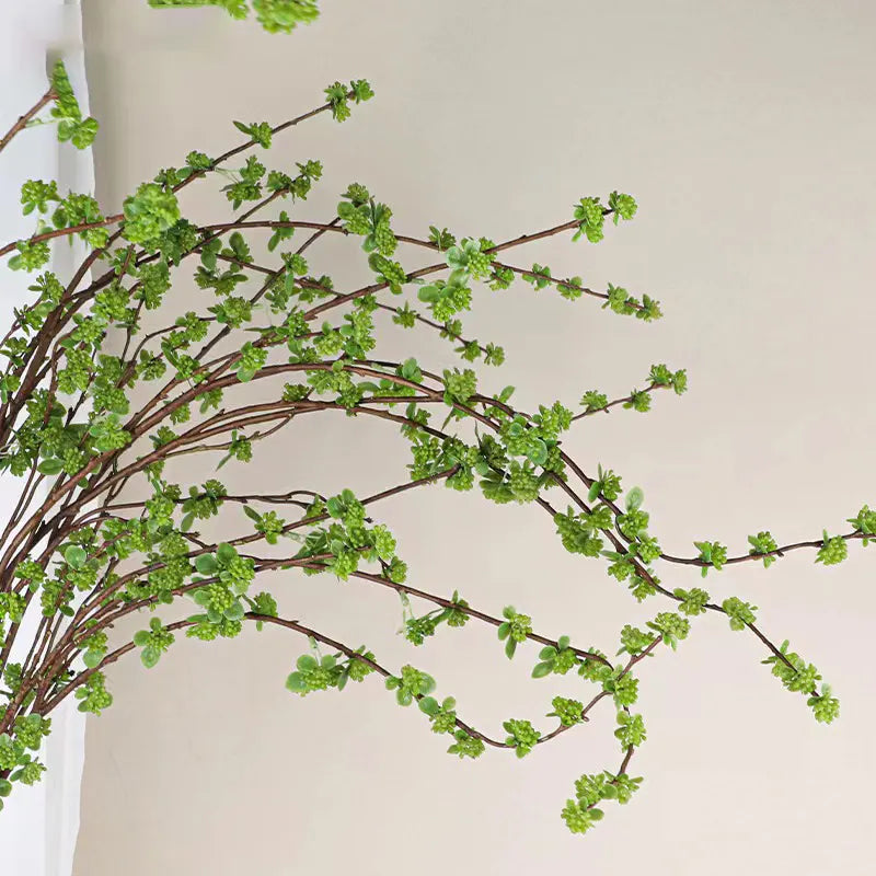 Artificial Green Milan Nut Tree Branch - StyleMeGHD - Faux Plants