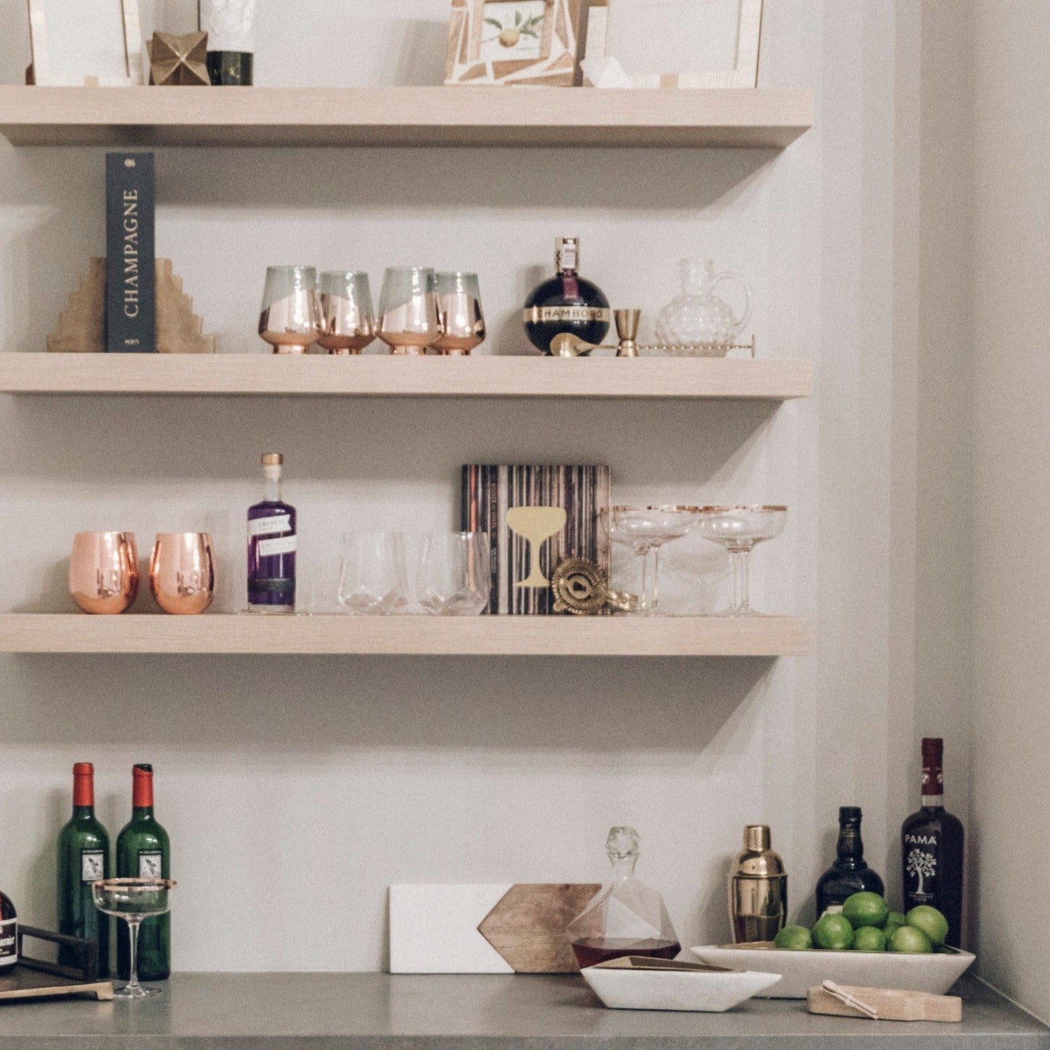 Jolie Faceted Decanter