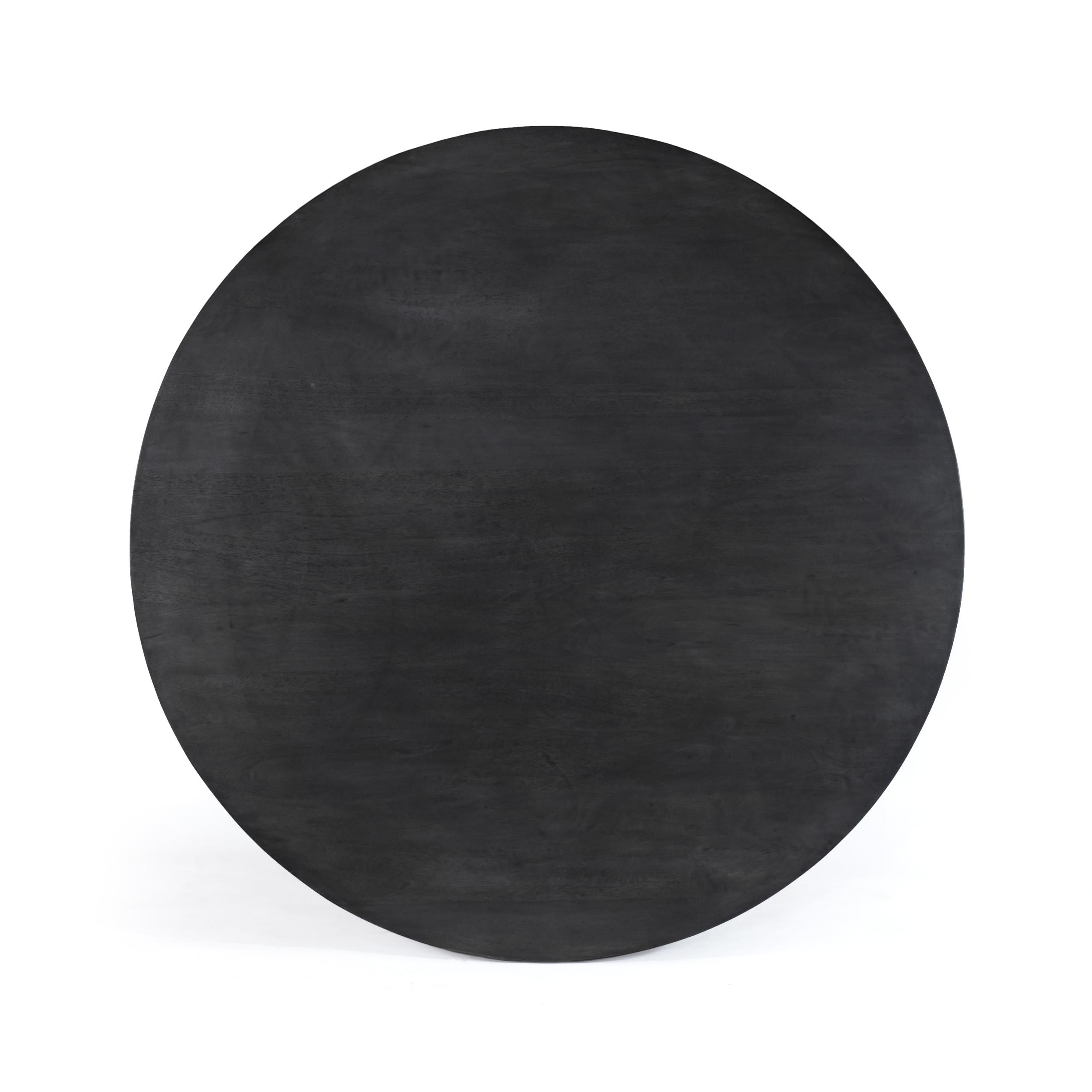 Kesling Round Dining Table - StyleMeGHD - Black Round Dining Table