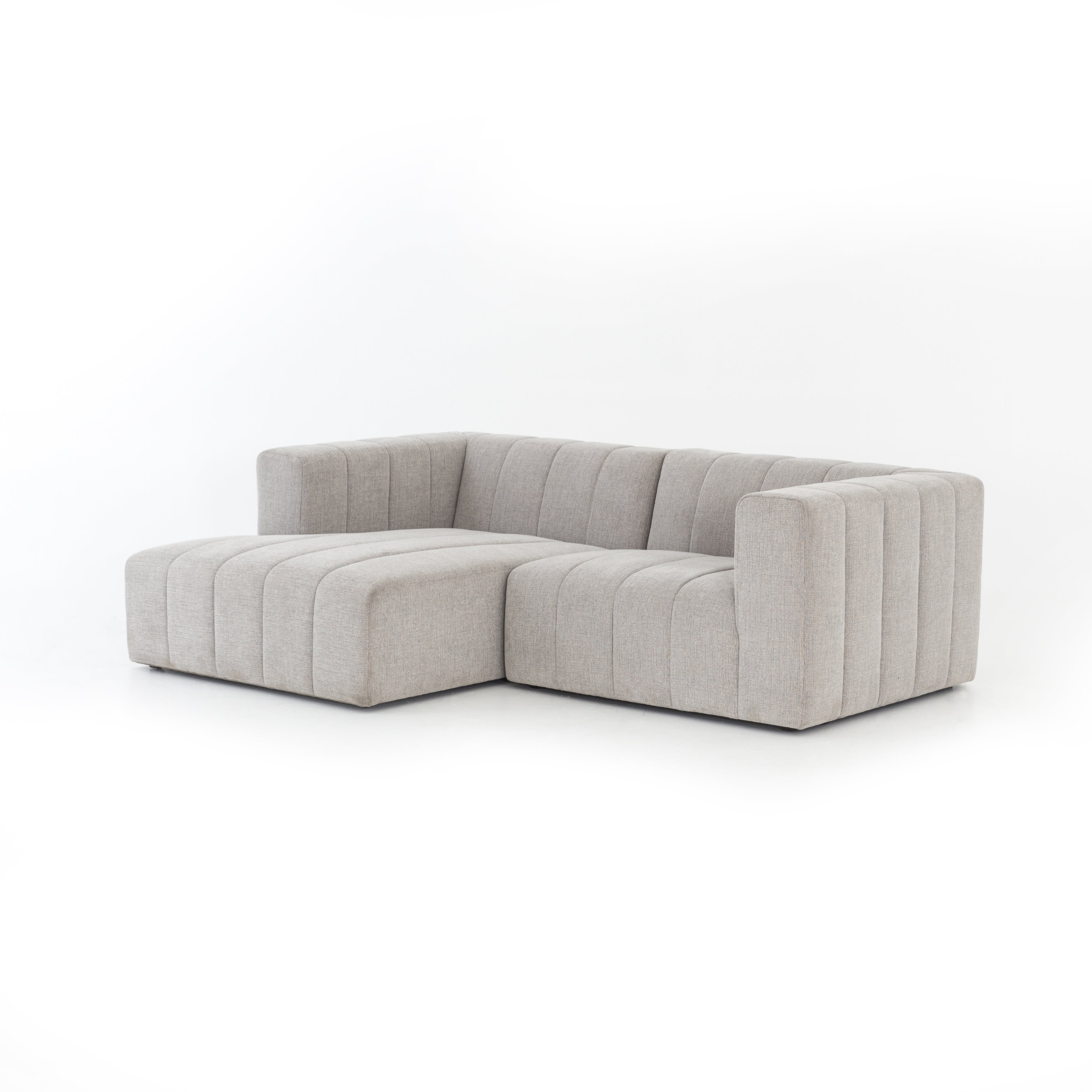 Langham Channeled 2-Pc Sectional- StyleMeGHD - Modern Sectional Sofa