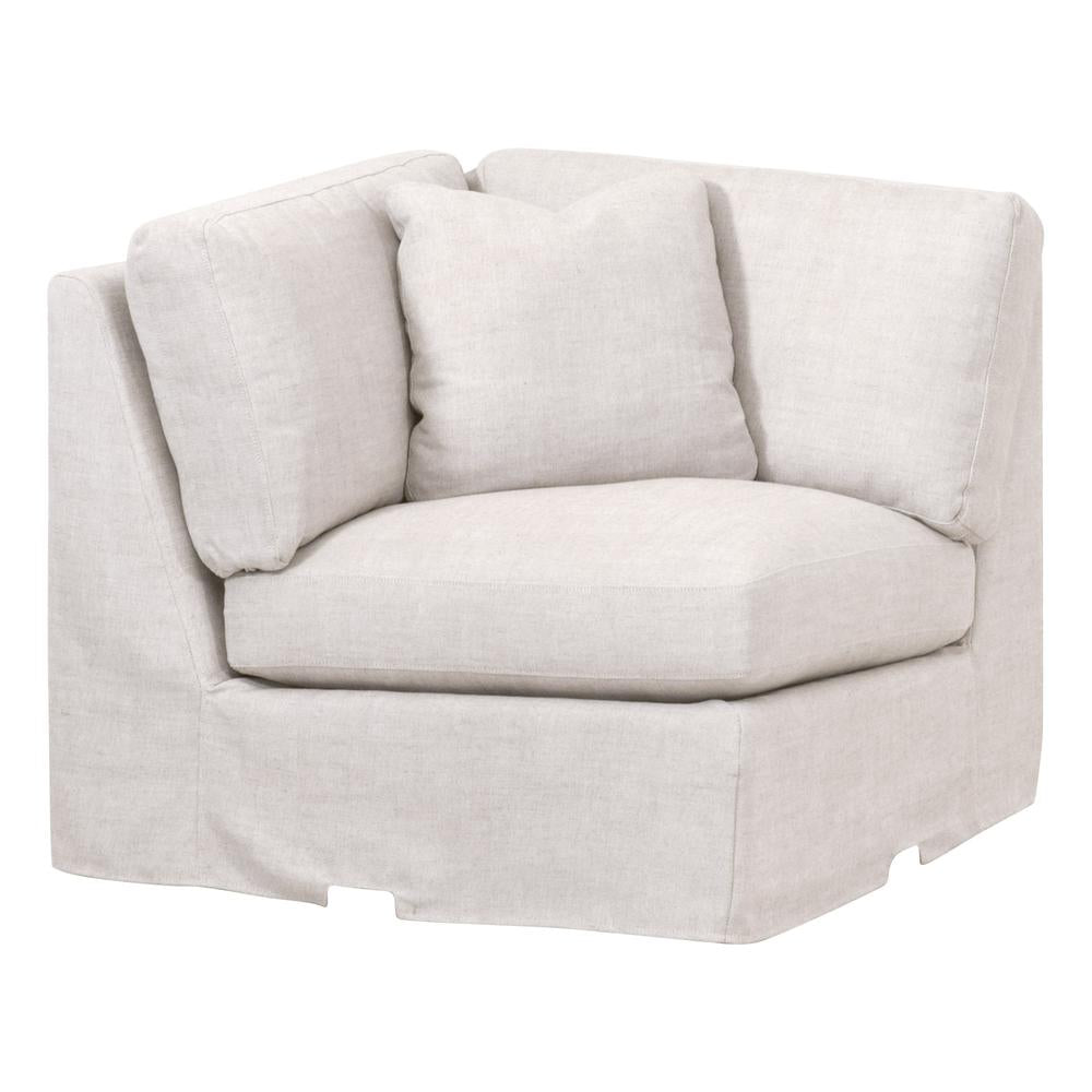 Lena Modular Slope Arm Slipcover Corner Chair- StyleMeGHD - Modern Sectional Sofa