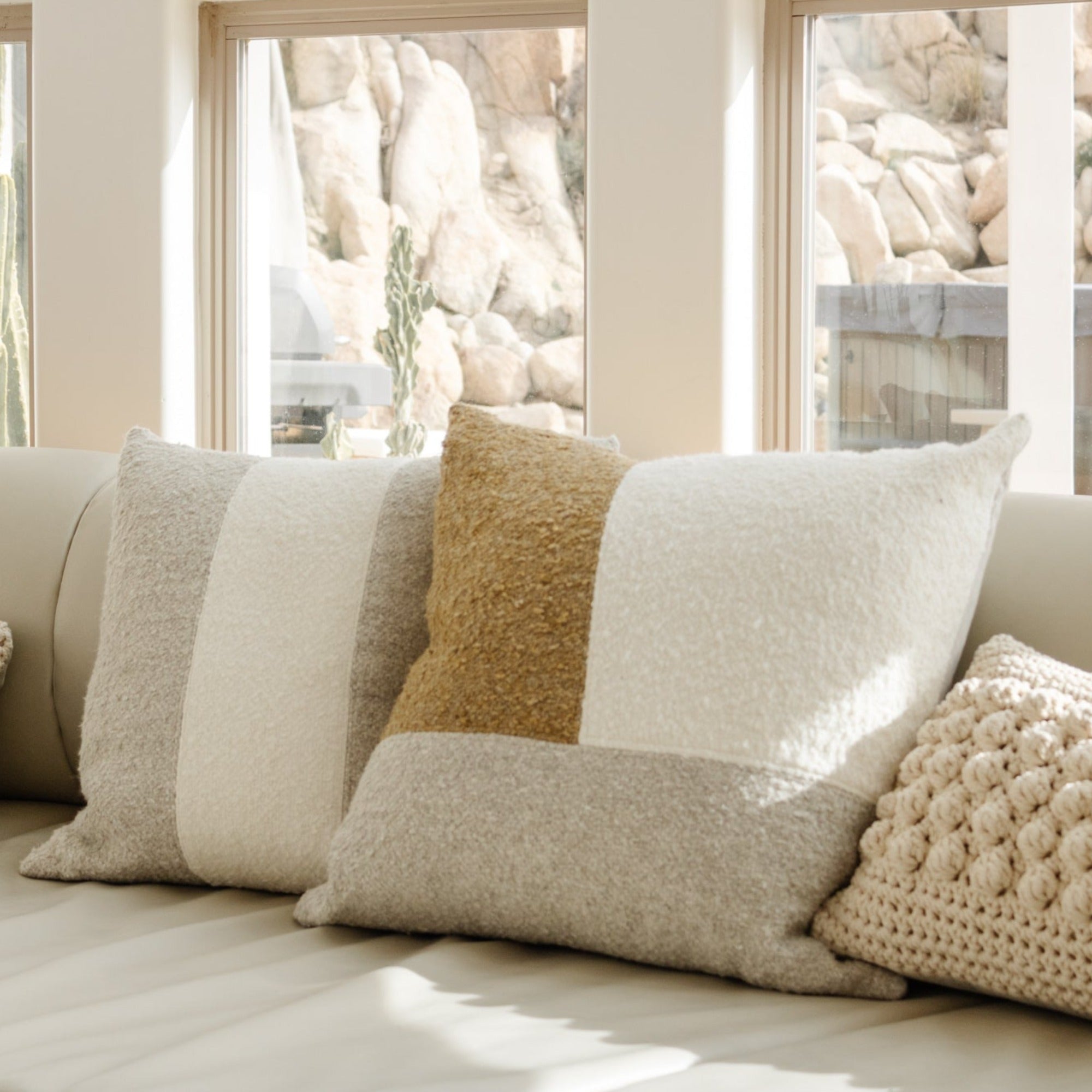 London Two Stripe Pillow
