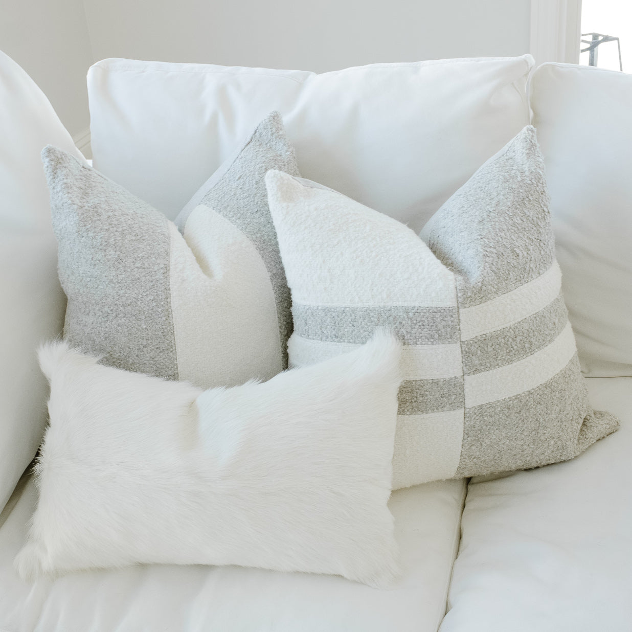 London Two Stripe Pillow