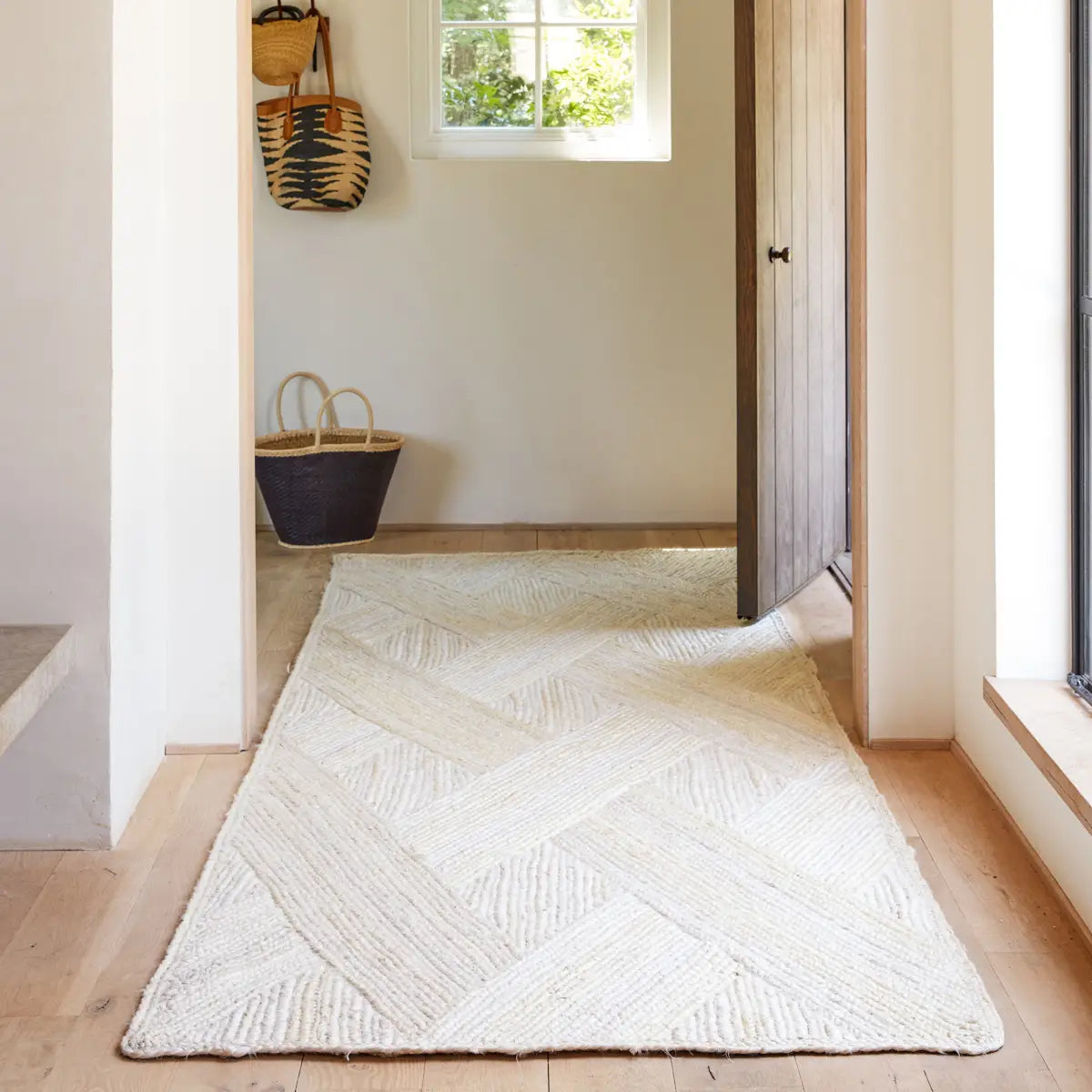 Naturals Tobago Rug White