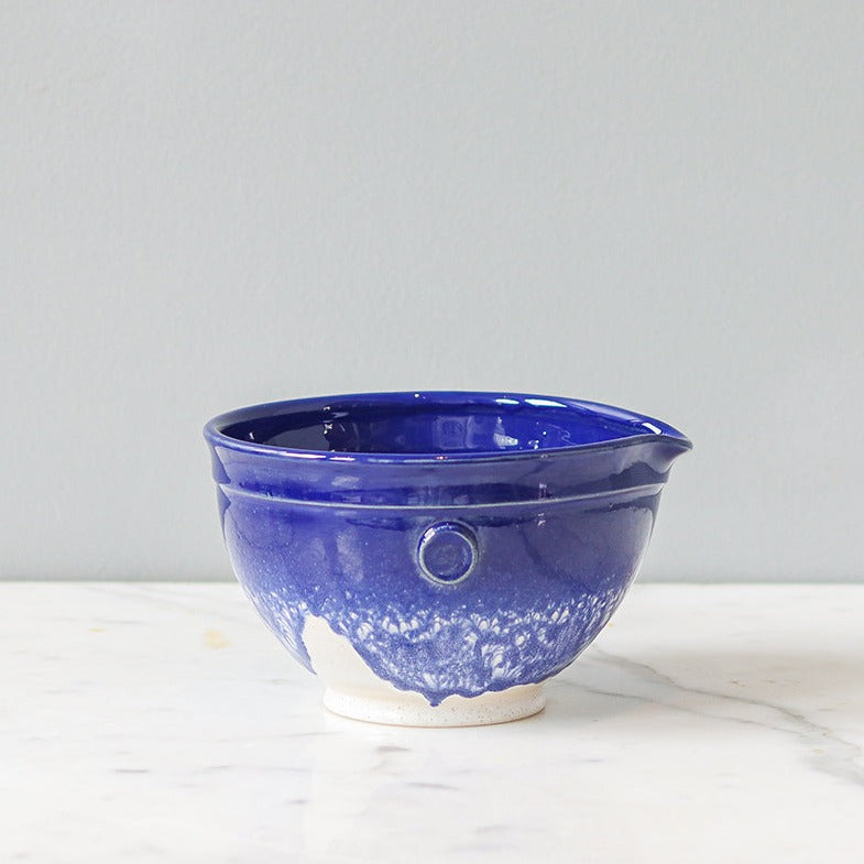 Blue Handthrown Mixing Bowl - StyleMeGHD - Vases + Jars
