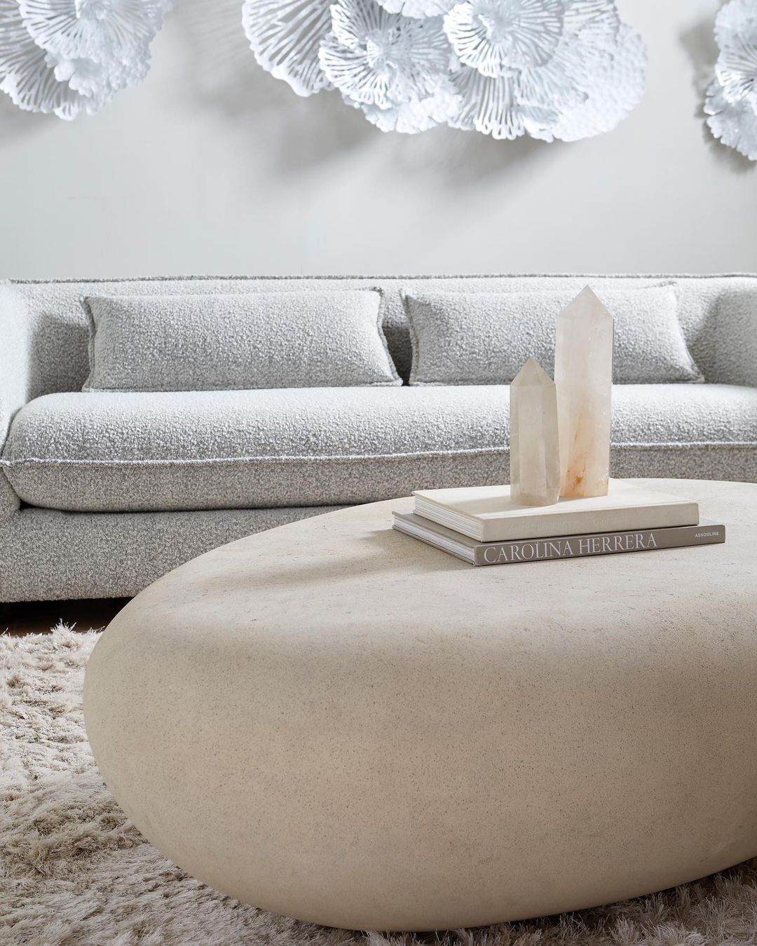 Roman Stone Coffee Table