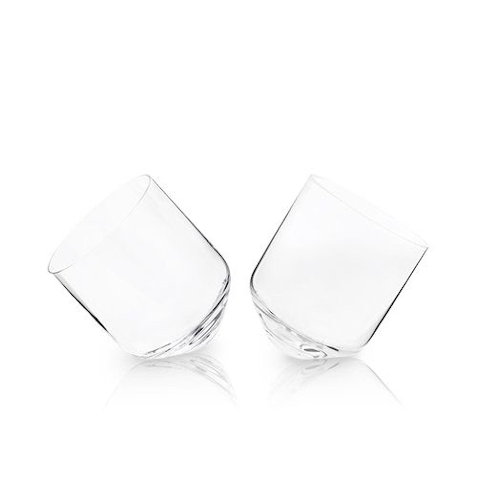 Rolling Whitney Glasses, Set of 2 - StyleMeGHD - Modern Home Decor
