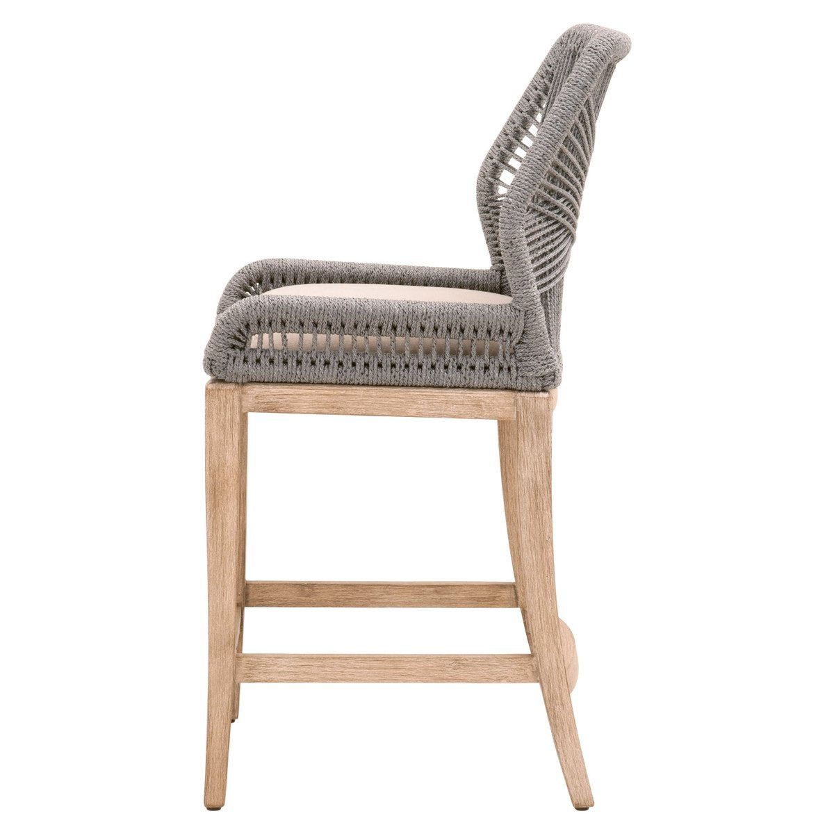 Rope Me In Bar + Counter Stool - StyleMeGHD - Woven Bar Stools with Backs
