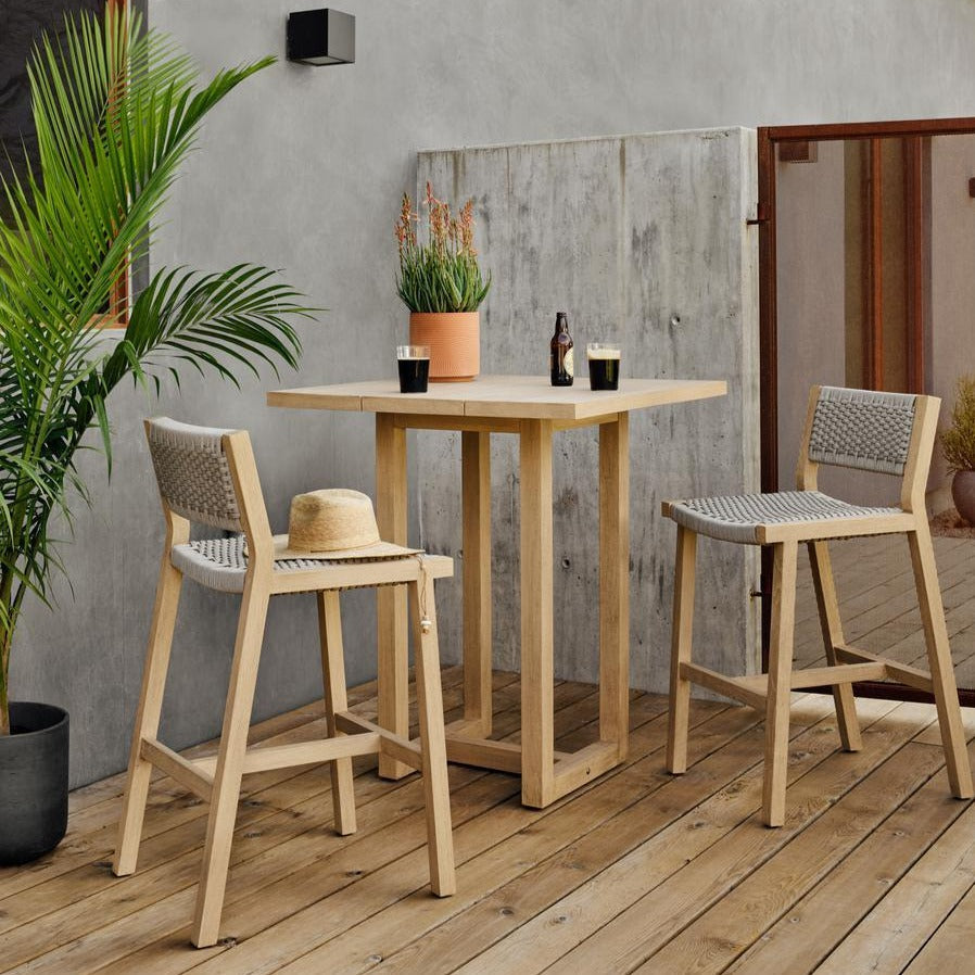 Stapleton Square Outdoor Bar Table - StyleMeGHD - Modern Home Decor