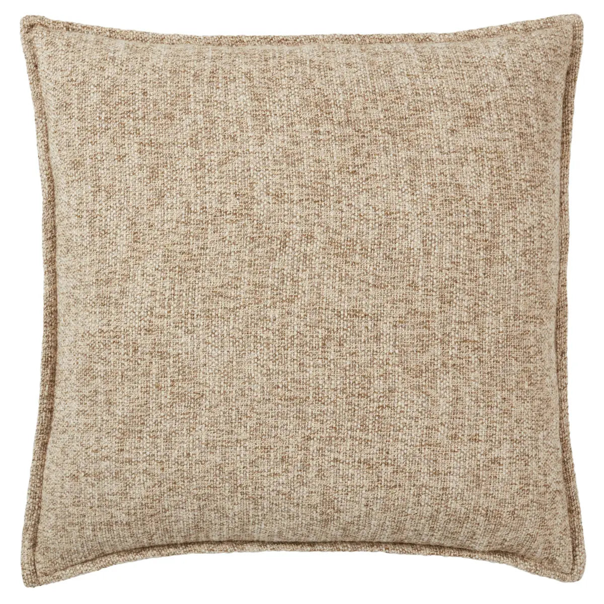 Tanzy Pillow - Light Brown and Cream