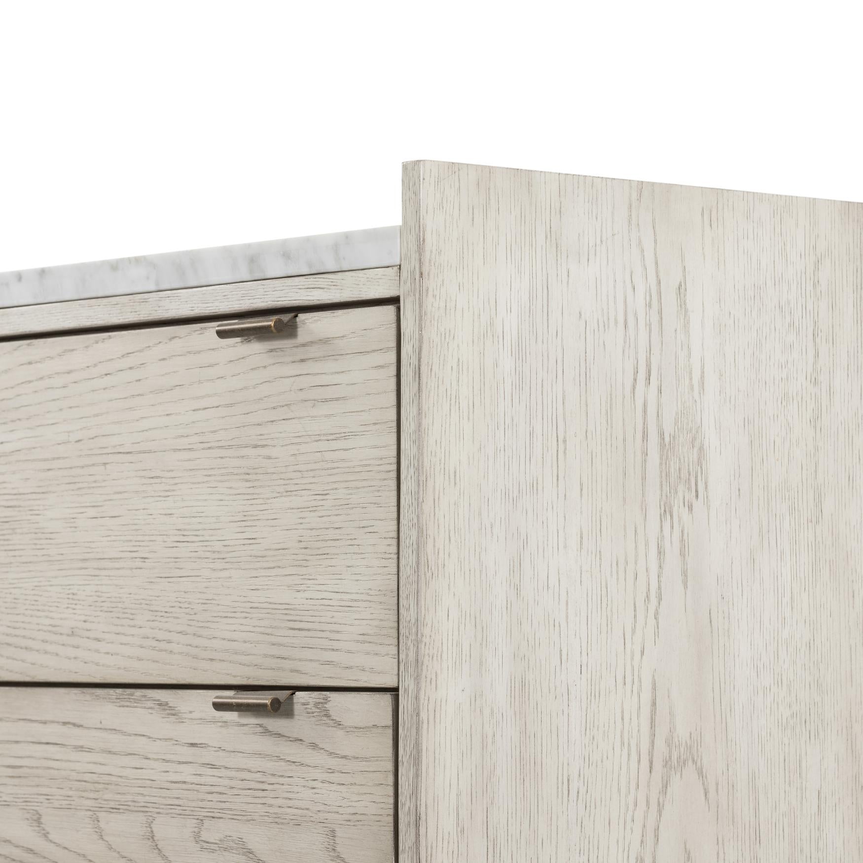 Viggo 6 Drawer Dresser-Vintage White Oak - StyleMeGHD - Modern Home Decor