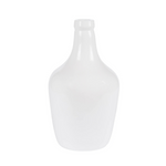 White Demi Vase