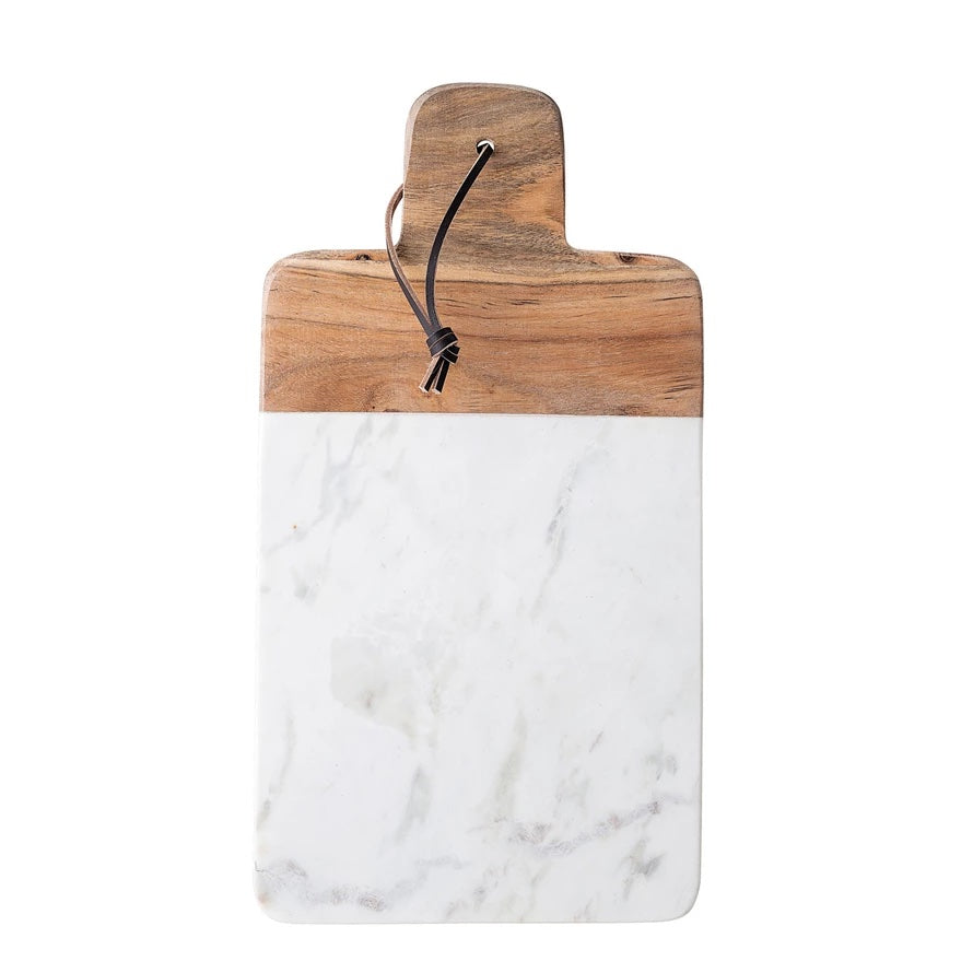 Marble and Wood Cheese/Cutting Board - StyleMeGHD - Cutting Boards
