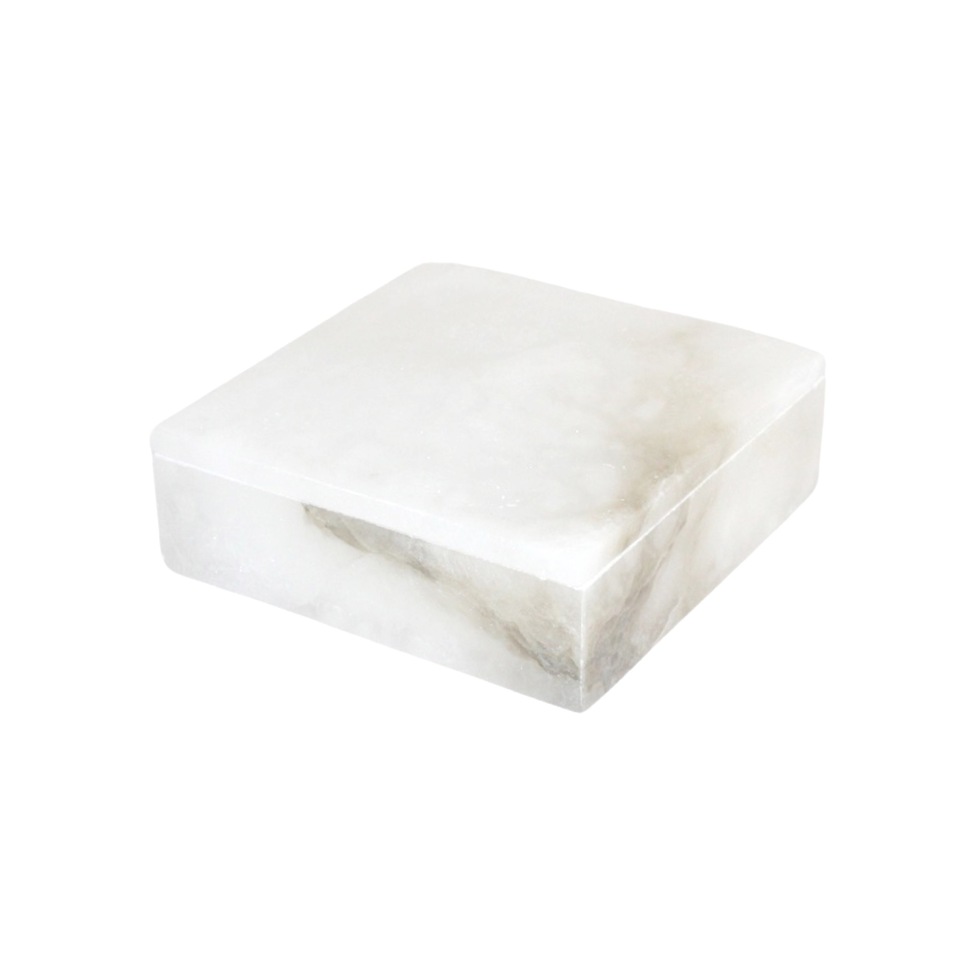 Alabaster Square Box - StyleMeGHD - Decorative Objects