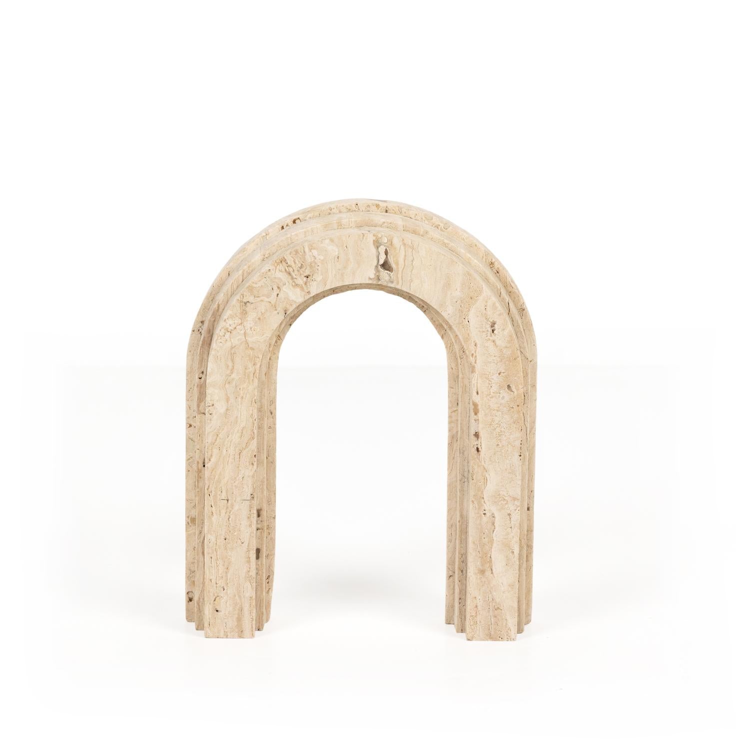 Travertine Arches - StyleMeGHD - Curved Furniture